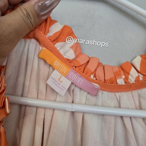 Briton Court Sadie Zebra Maxi Dress - Picture 5 of 8